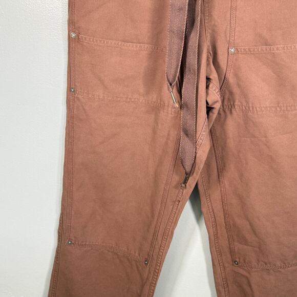 Free People We The Free Hayden Pull-On Carpenter Pant Womens S Brown - Picture 5 of 6